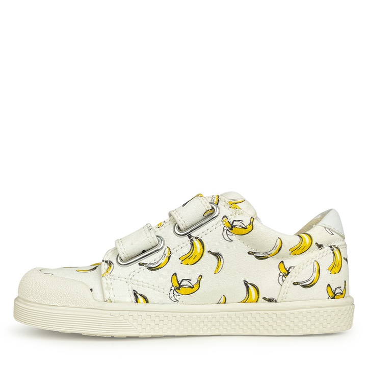 Sneaker with banana print