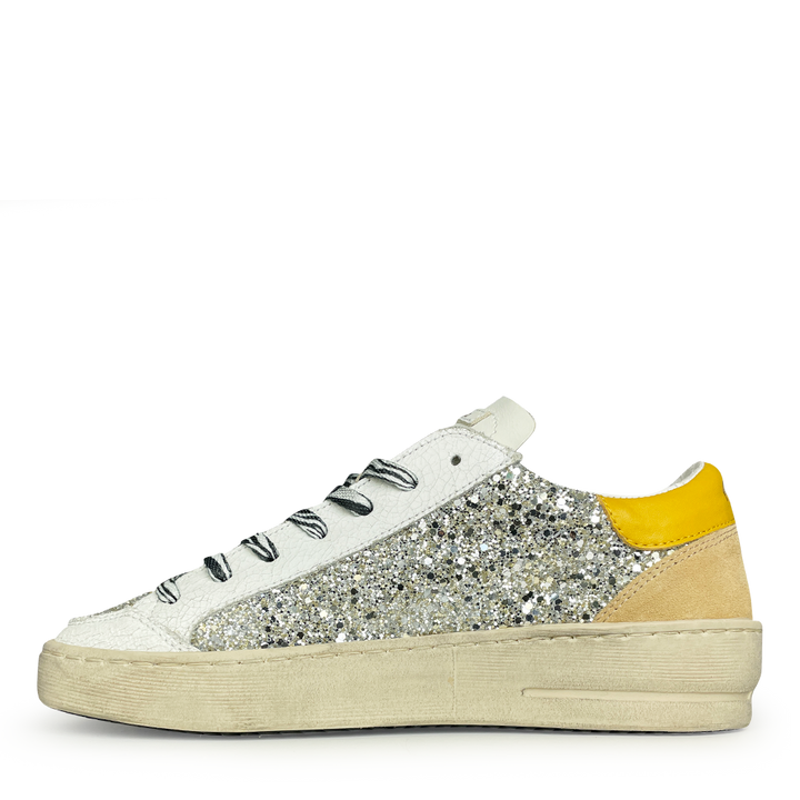 Sneaker zilver glitter