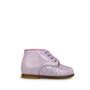 Lace-up shoe purple