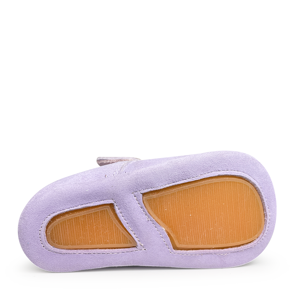 Baby slipper purple