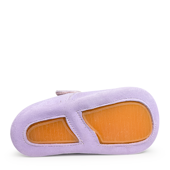 Baby slipper purple