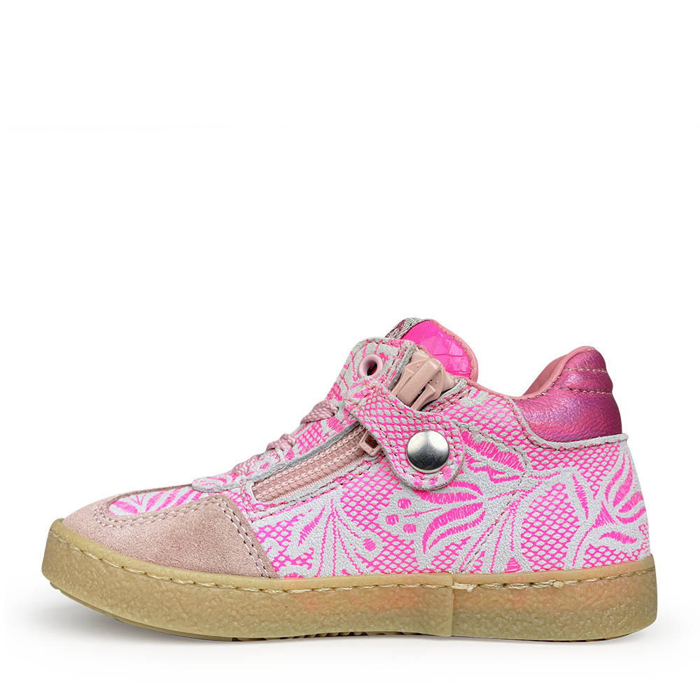 Roze sneaker