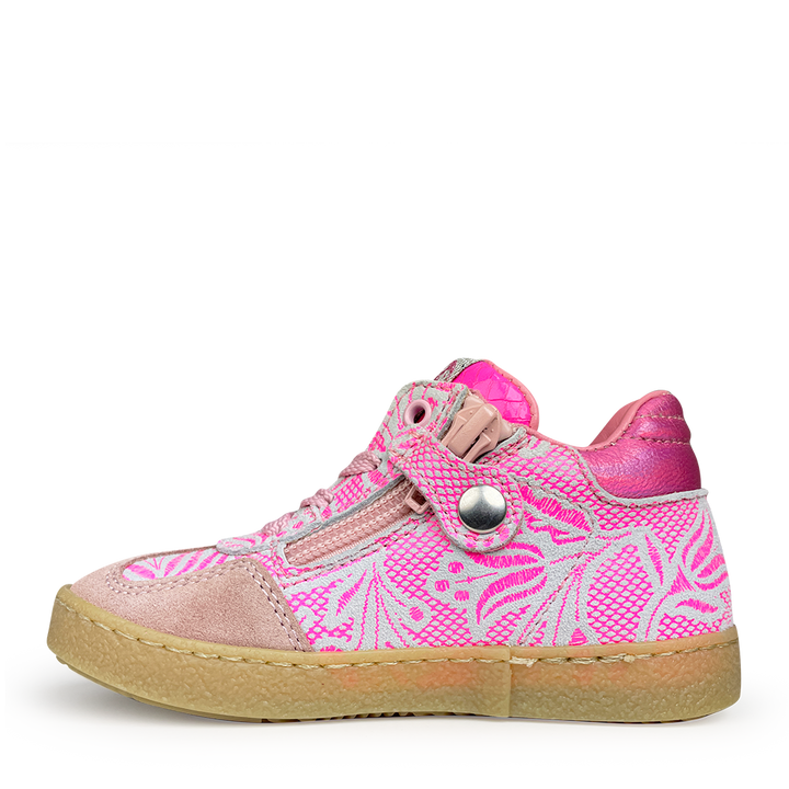 Roze sneaker