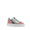 Pre-sneaker silver and pink