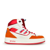 Sneaker wit / rood