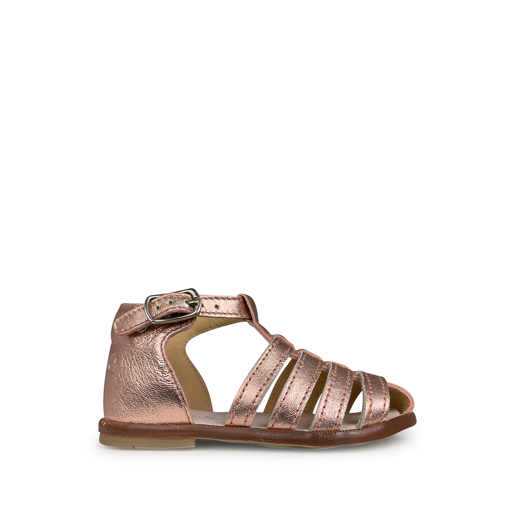 Sandal metallic pink