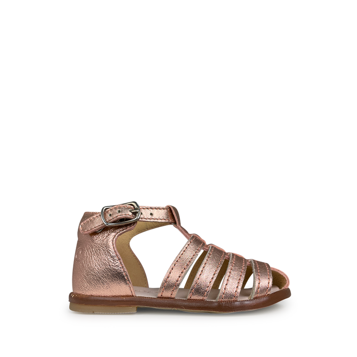 Sandal metallic pink