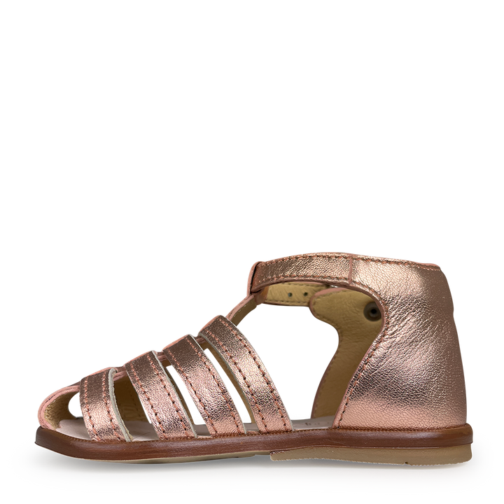 Sandal metallic pink