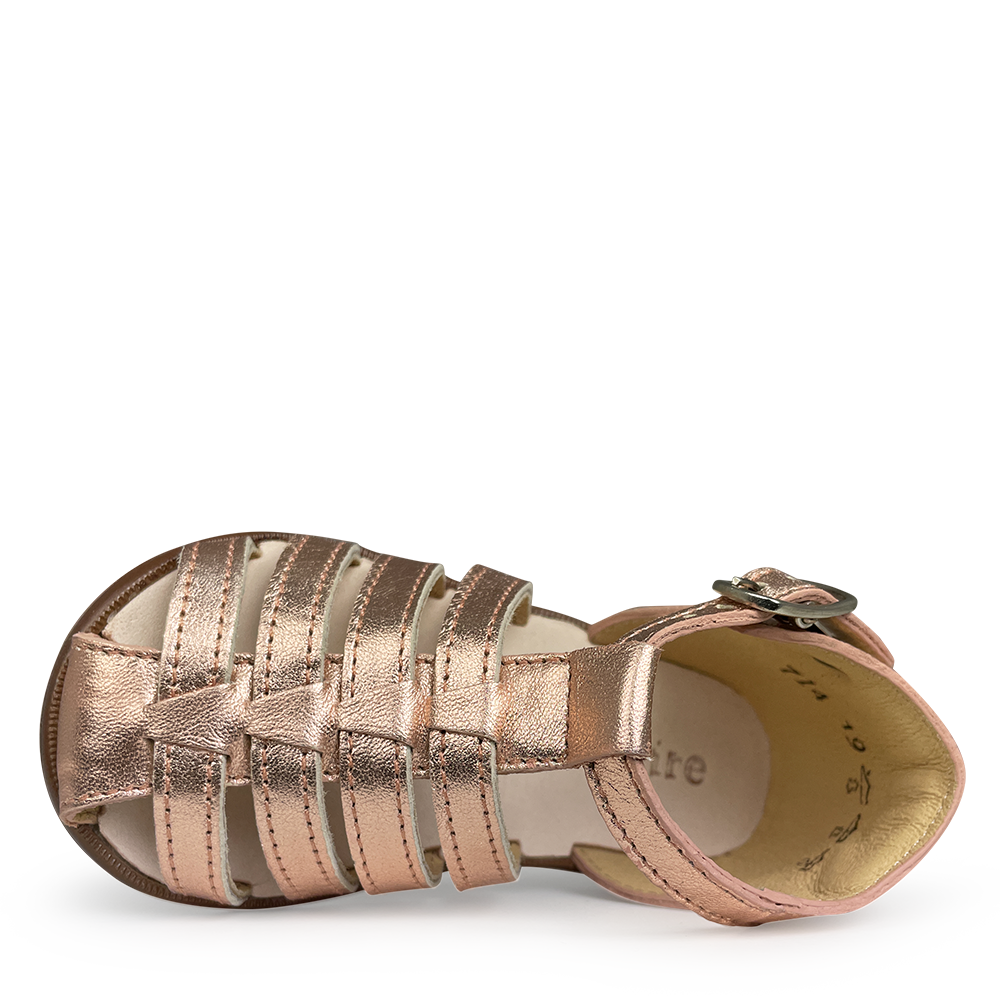 Sandal metallic pink