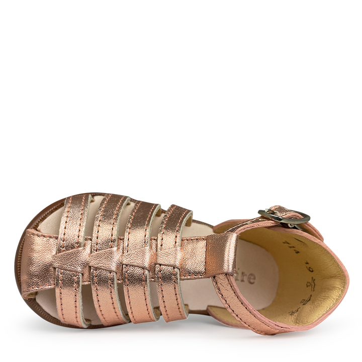 Sandal metallic pink