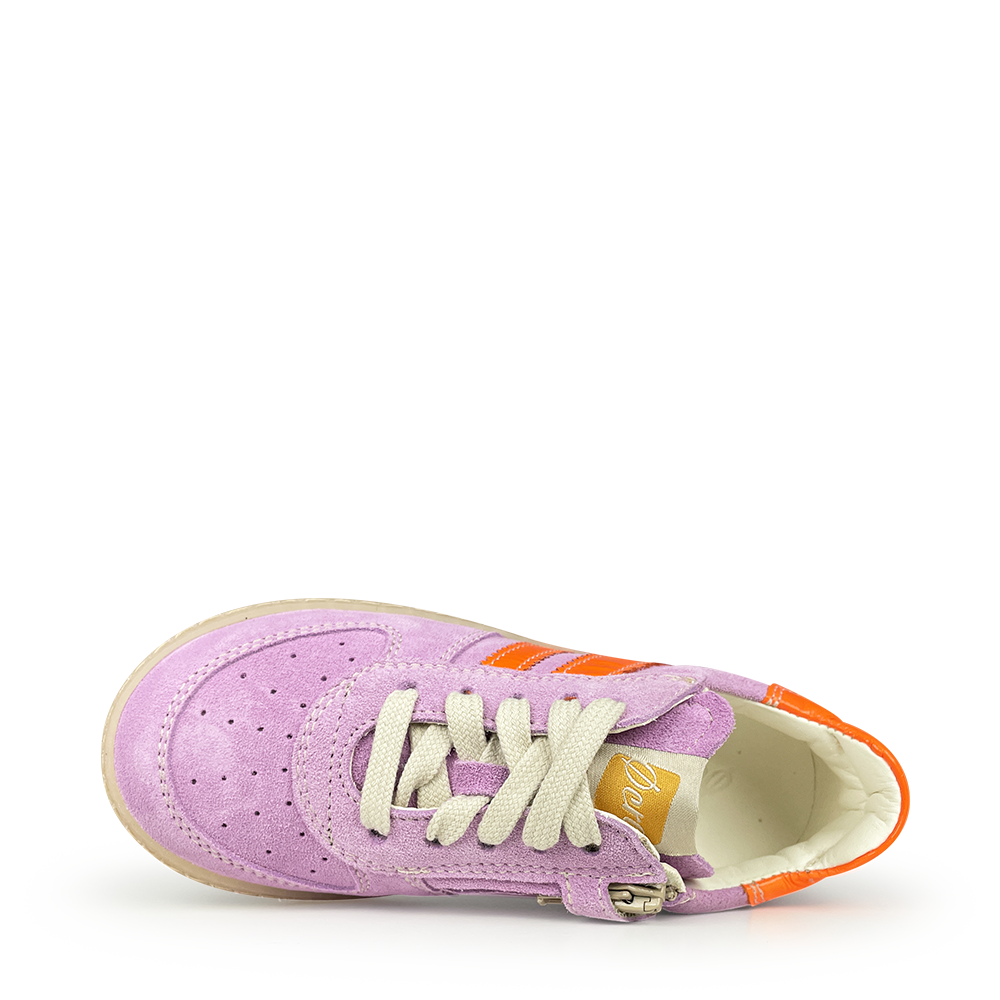 Sneaker lila / oranje