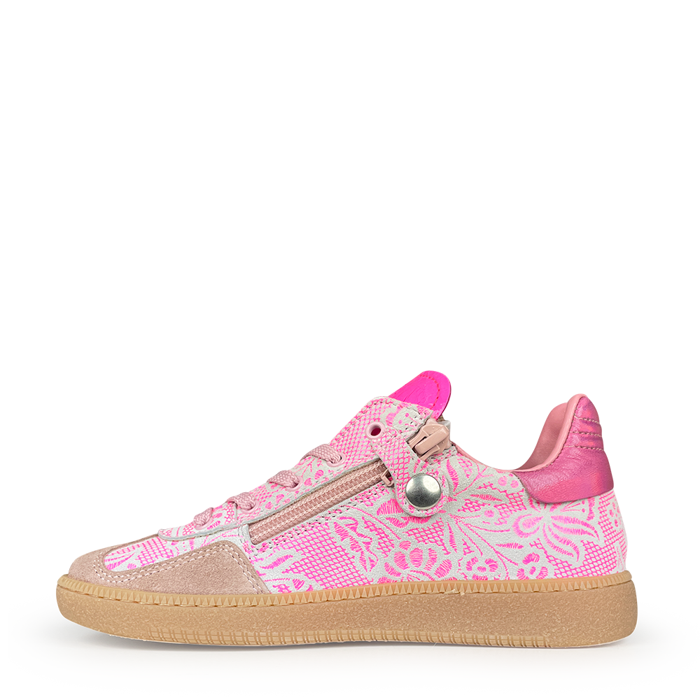 Roze sneaker