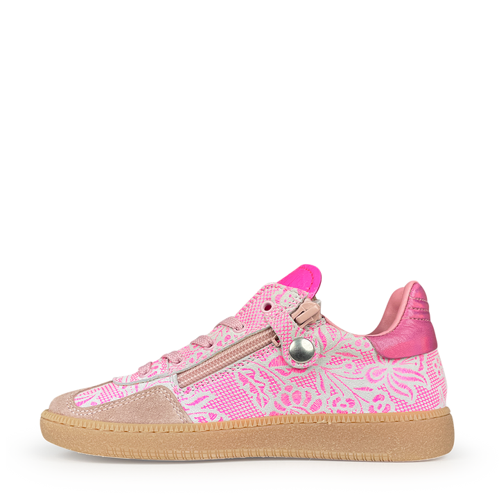 Roze sneaker