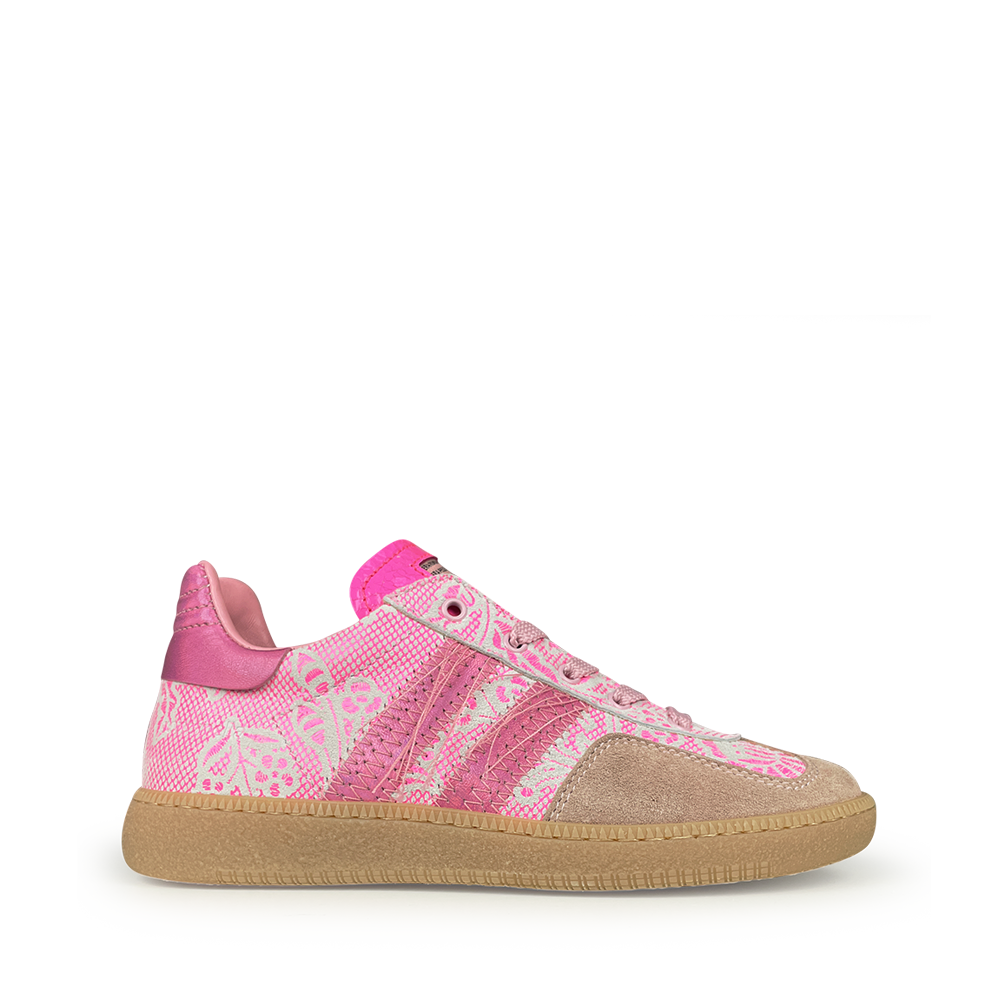 Roze sneaker