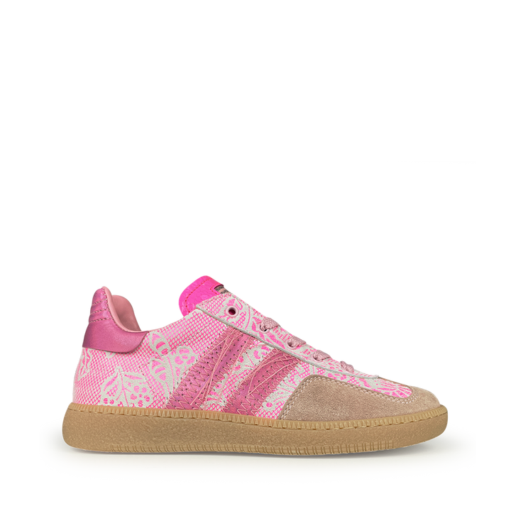 Roze sneaker