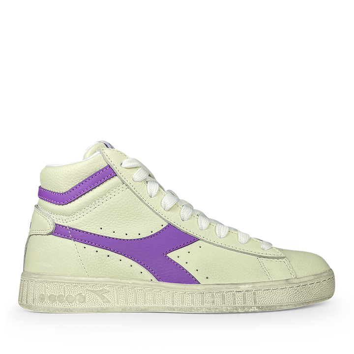 Sneaker white / purple