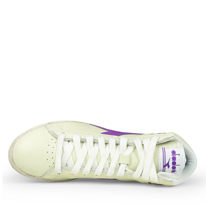 Sneaker white / purple