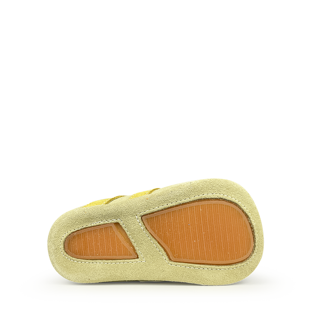 Baby slipper yellow