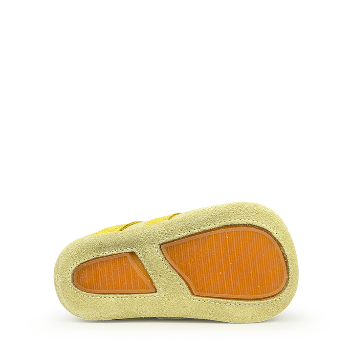 Baby slipper yellow