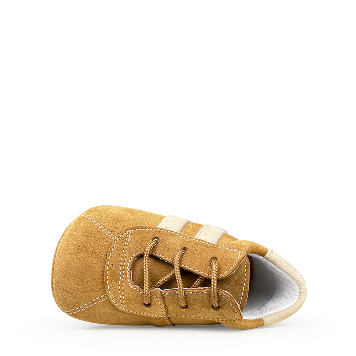 Baby slipper brown/beige