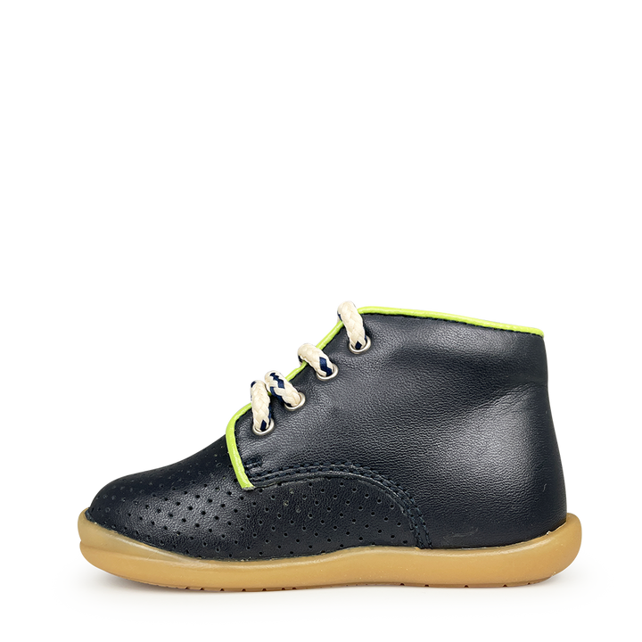 Lace-up shoe navy