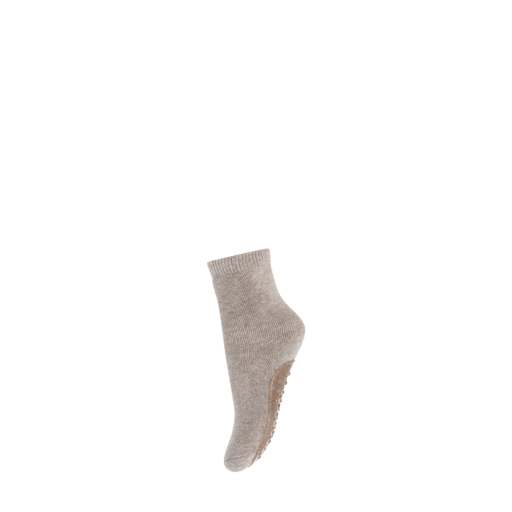 Anti-slip socks brown