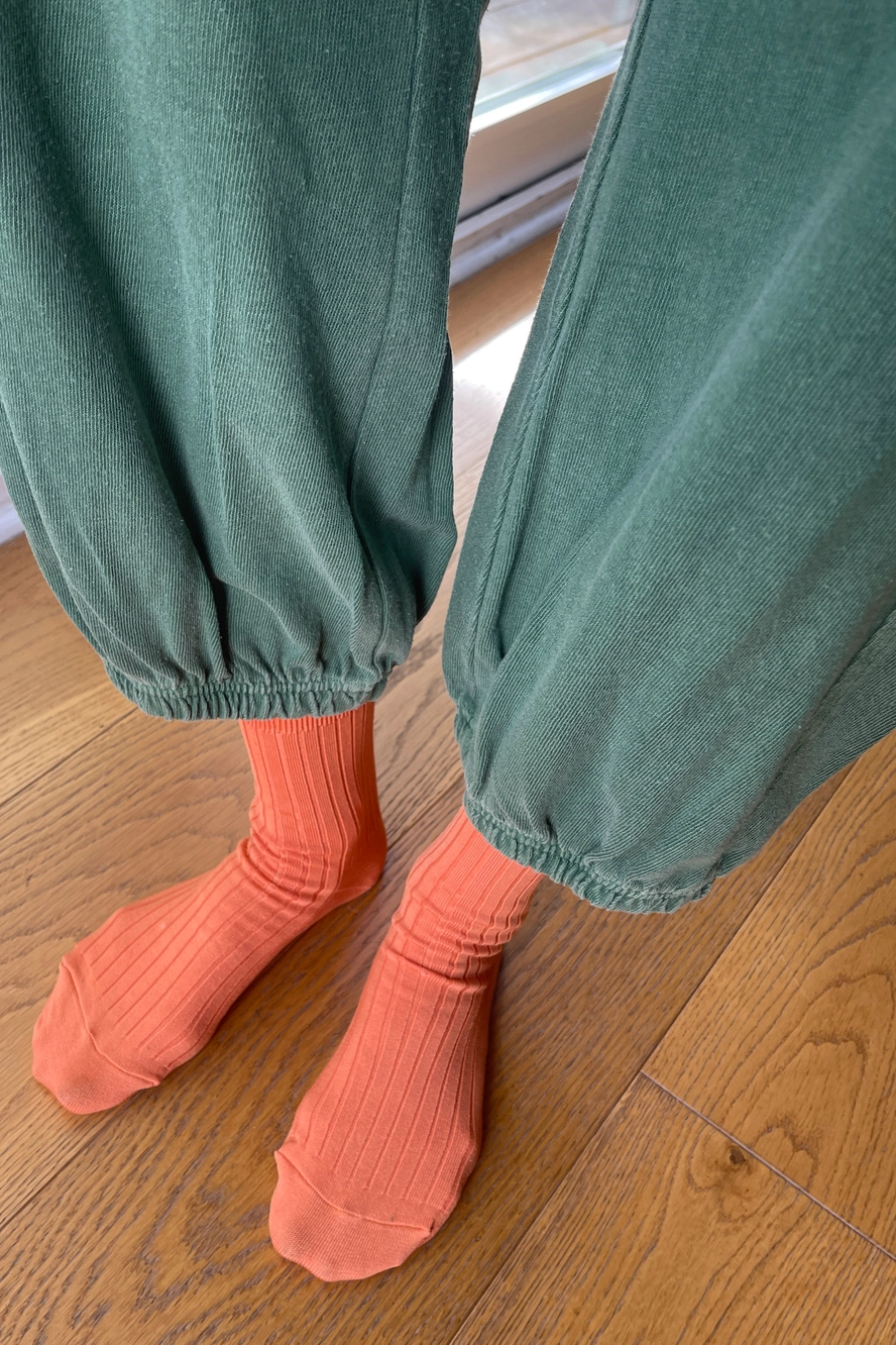 Her socks - Orange