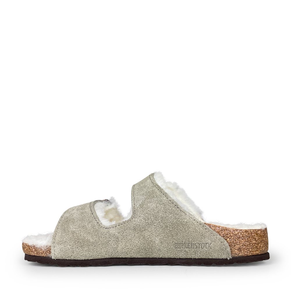 Slipper taupe / wool