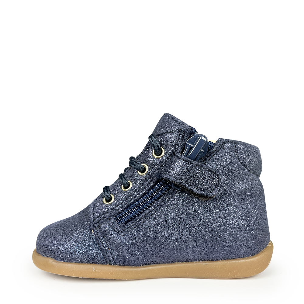 Sneaker blauw glitter