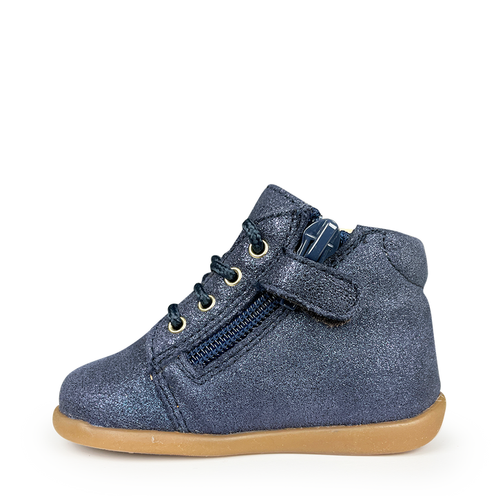 Sneaker blauw glitter