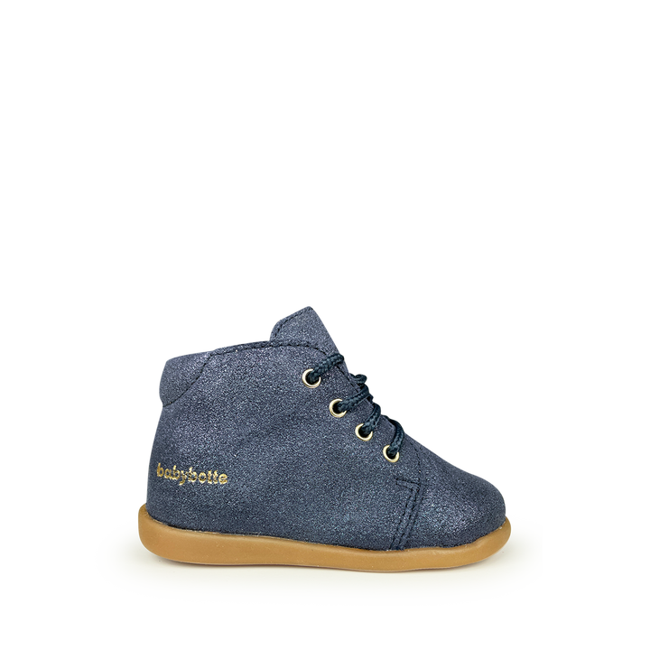 Sneaker blauw glitter