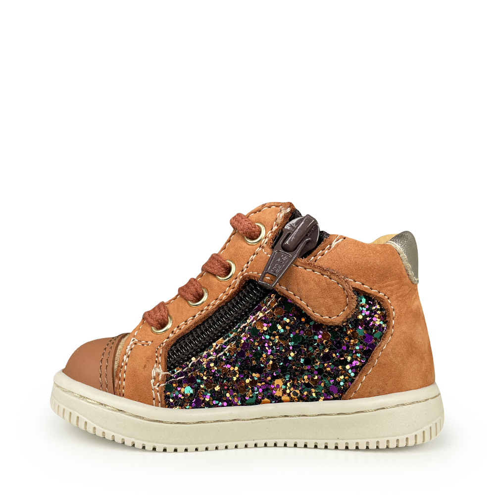 Sneaker multicolor glitter