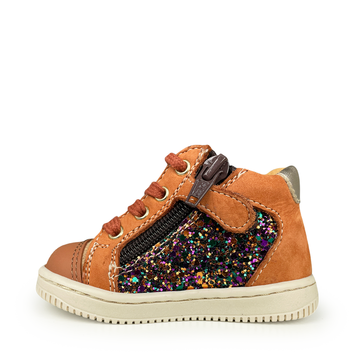 Sneaker multicolor glitter