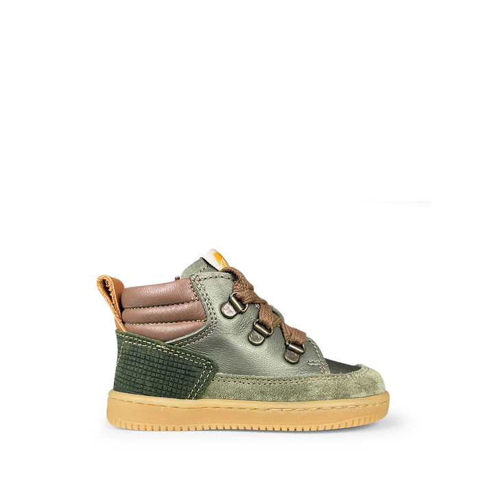 Sneaker green/brown