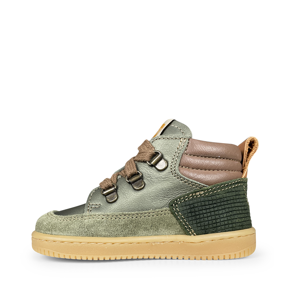 Sneaker green/brown