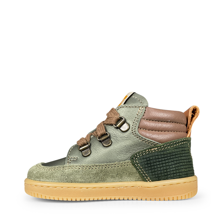 Sneaker green/brown