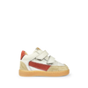 Sneaker white / red