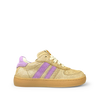 Sneaker gold / purple