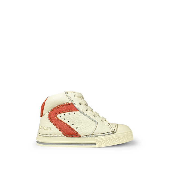 Sneaker white / red