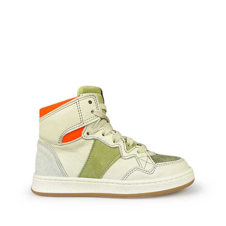 Sneaker white / green