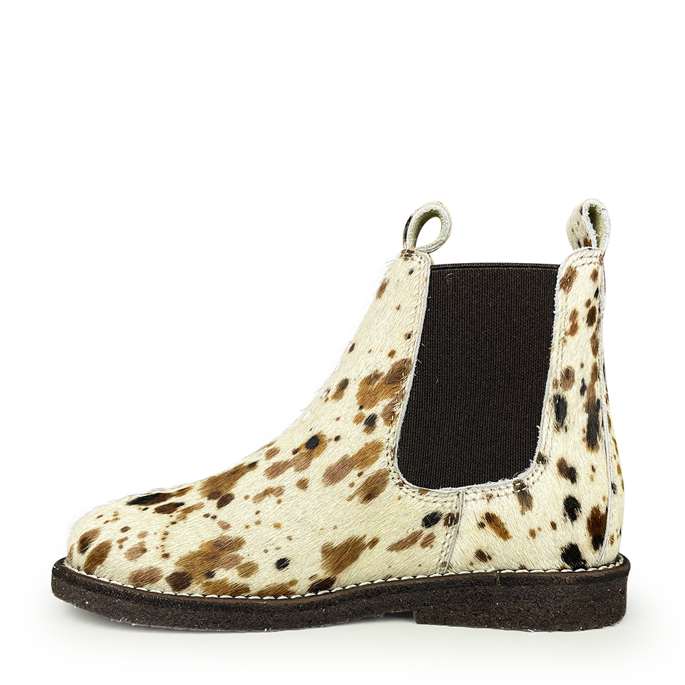 Chelsea boot cow print