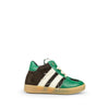 Sneaker zwart en groen