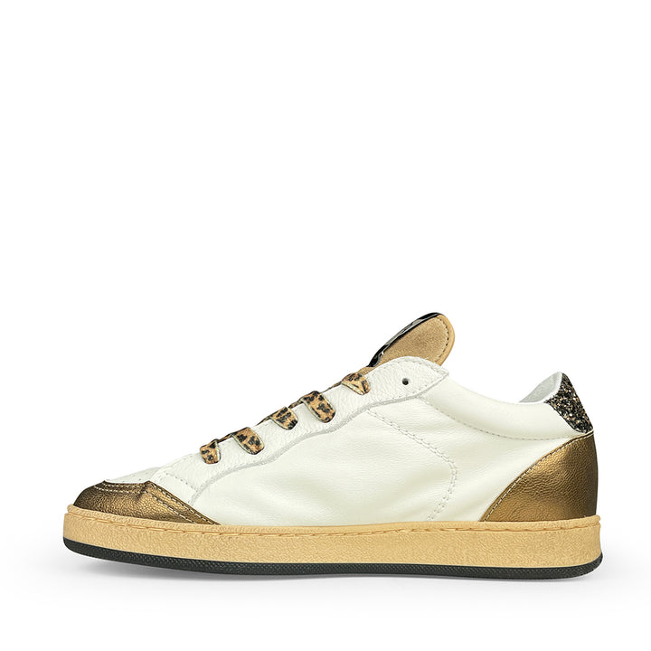 Sneaker wit / goud