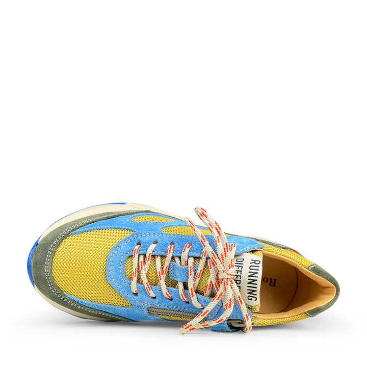 Runner in blauw