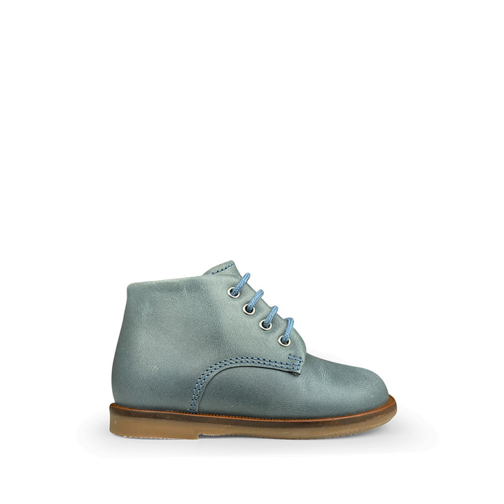 Lace-up shoe blue