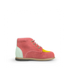 Lace-up shoe multicolor