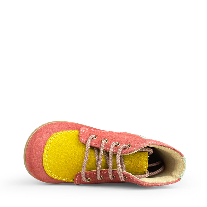 Lace-up shoe multicolor