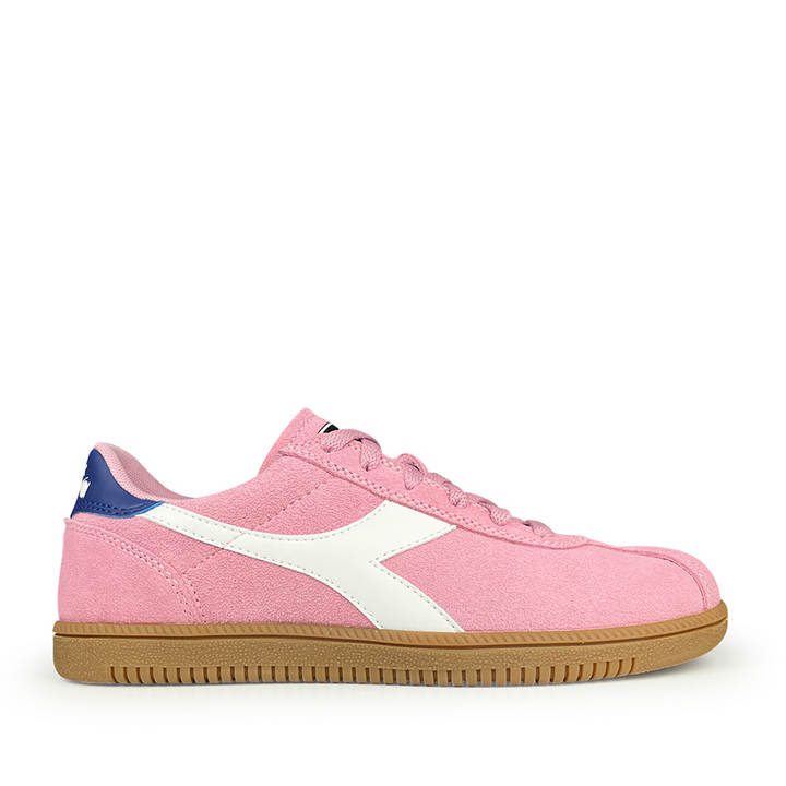 Lage roze sneaker