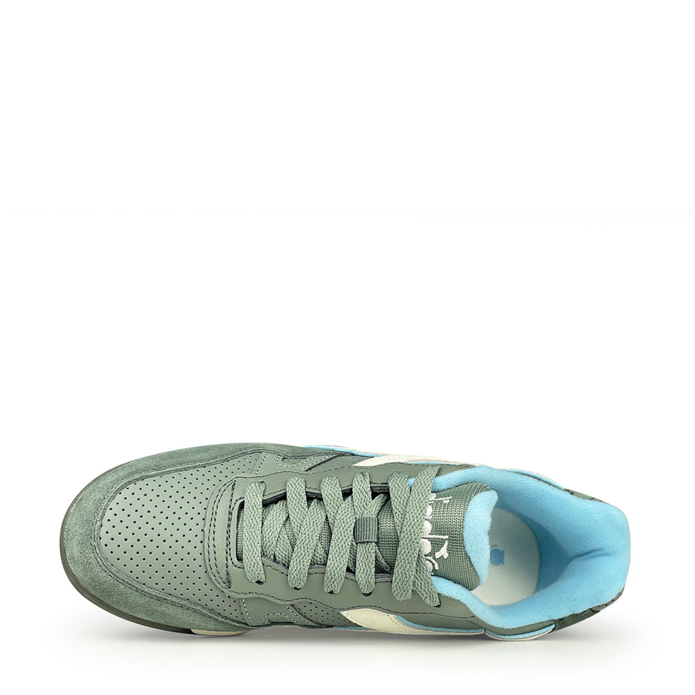 Sneaker groen blauw