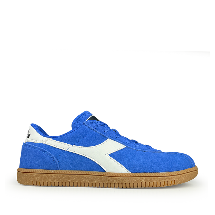 Lage blauwe sneaker